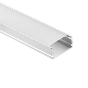 Imagine PROFIL APLICAT"LAT"2M DIN ALUMINIU CU DISPERSOR 200X30X10MM VALUE (145-70953)EUROLAMP