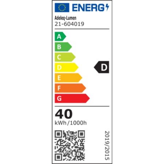 Imagine Led panel patrat SLIM 60x60x0,9cm 40W rama alba / lumina alba - UGR19 ANTIORBIRE