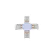 Imagine CONECTOR CRUCE + PENTRU BANDA LED COB (8mm)