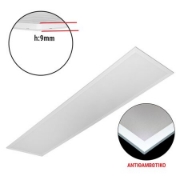 Imagine Led panel dreptunghiular SLIM 120x30x0,9cm 40W rama alba / lumina rece - UGR19 ANTIORBIRE