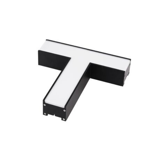 Imagine Imbinare "T" metalic MINI - negru - 3000k - 10,5W 1260lm - dimabil