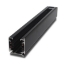 Imagine Sina din aluminiu aparenta 230V - L:1m - neagra