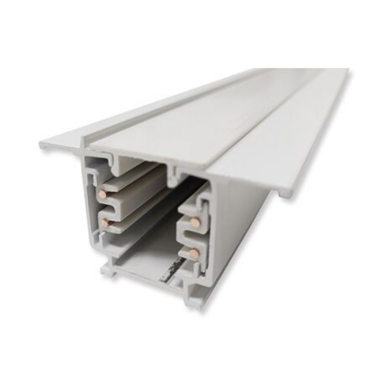 Imagine Sina din aluminiu ingropata 230V - L:1m - alba