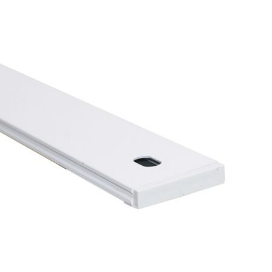 Imagine Sina din aluminiu aparenta - L:1m - alba