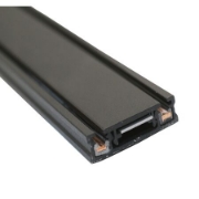 Imagine Sina din aluminiu aparenta - L:1m - neagra 22-61