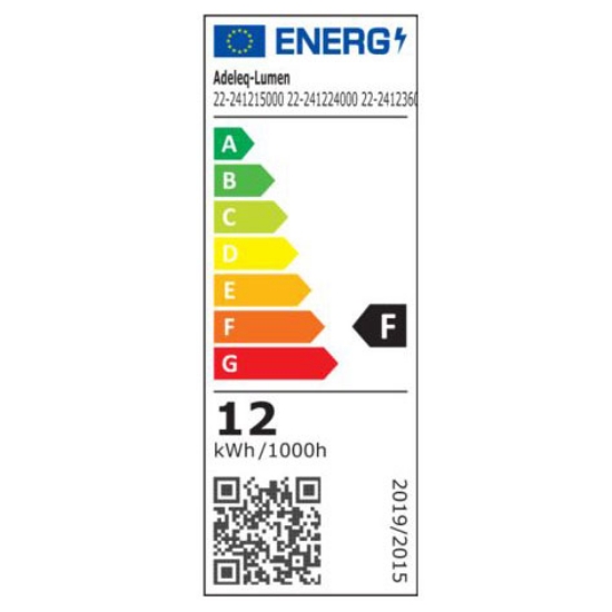 Imagine Spot cu LED 12w pentru sina 40VDC lumina alba - alb
