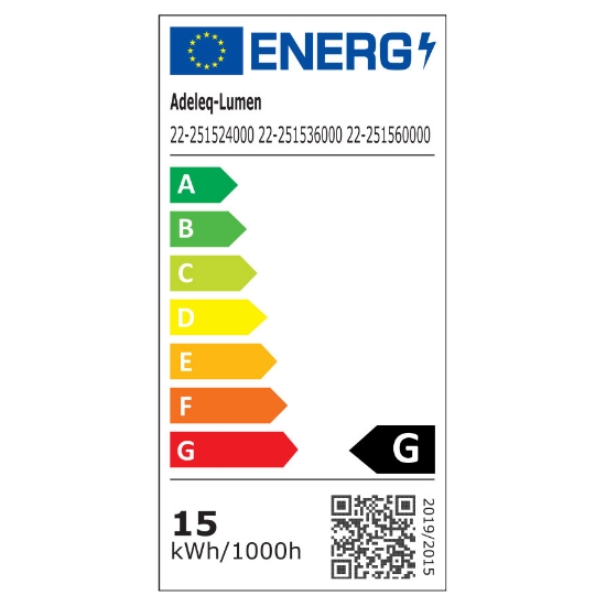 Imagine Corp suspendat cu LED 15w pentru sina 40VDC lumina alba - alb