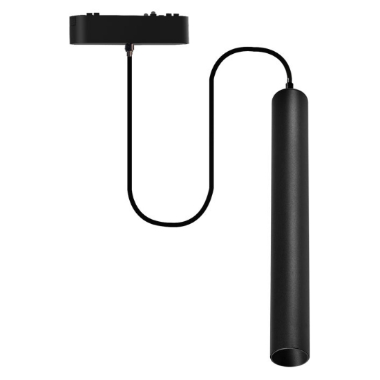 Imagine Corp suspendat cu LED 15w pentru sina 40VDC lumina alba - negru