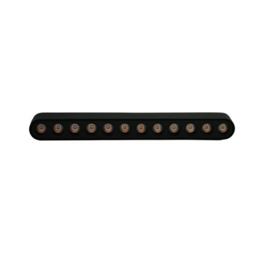 Imagine Corp (lentile la 36 grade) cu LED 12w pentru sina 40VDC lumina alba - negru