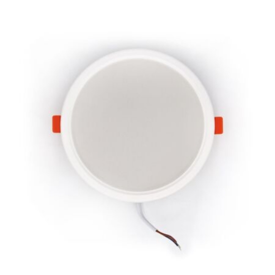Imagine Corp rotund SLIM alb "ST" cu led 15W lumina calda D:142mm (sistem incorporat)