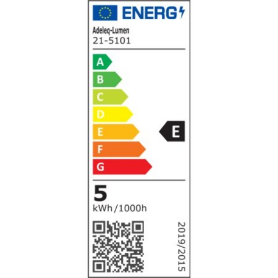 Imagine Corp rotund cu LED 5W alb / lumina alba - IP54