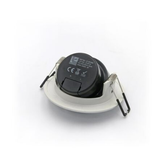Imagine Spot reglabil cu LED 5W argintiu / lumina calda