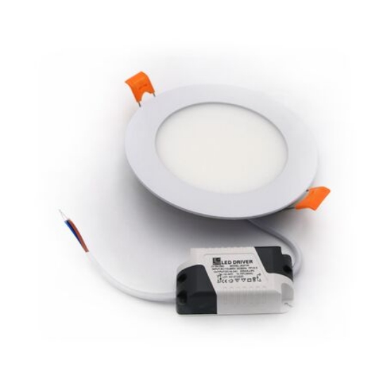 Imagine Spot LED Rotund Îngropat 120mm 6W 3000K 450lm Alb Cald 21-06100