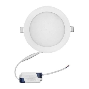 Imagine Corp rotund SLIM alb "ST" cu led 12W lumina alba D:170mm