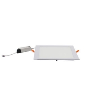 Imagine Corp patrat SLIM alb "ST" cu led 24W lumina alba D:225x225mm