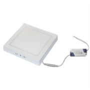 Imagine Corp patrat SLIM alb "PT" cu led 24W lumina alba D:300x300mm