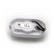 Imagine Aplica ovala alba cu led 12W lumina alba - IP54