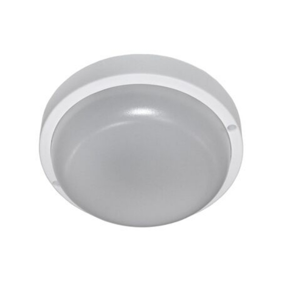 Imagine Plafoniera rotunda alba cu led 12W lumina alba - IP54