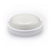 Imagine Plafoniera rotunda alba cu led 18W lumina alba - IP54