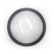 Imagine Plafoniera rotunda gri inchis cu led 18W lumina alba 230V - IP65