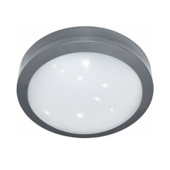 Imagine Plafoniera rotunda gri inchis cu led 18W lumina alba 230V - IP65
