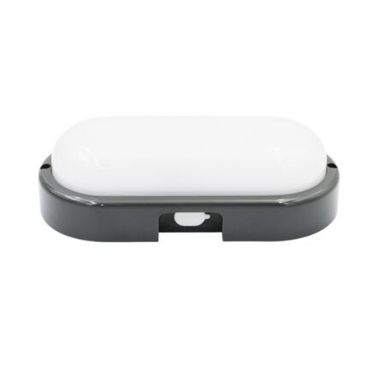 Imagine Corp-aplica ovala negru cu led 15W CCT 230V - IP65
