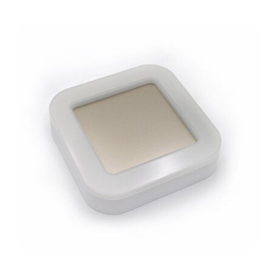 Imagine Plafoniera patrata alba & oglinda cu led 15W lumina alba - IP64
