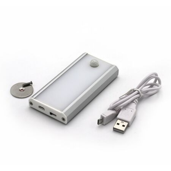 Imagine Corp de iluminat LED "mini" reincarcabil - 1W - cu senzor - dreptunghiular
