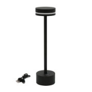 Imagine Veioza LED CCT dimabil reincarcabila - 2W - neagra