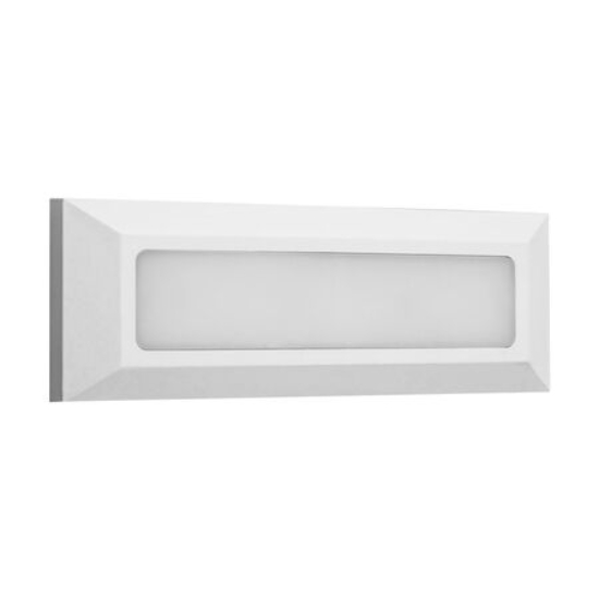 Imagine Corp PT policarbonat ALB 4W LED dreptunghiular LUMINA CALDA IP65