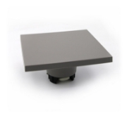 Imagine Corp de iluminat patrat gri PT cu LED 8W 230V IP65 LUMINA ALBA