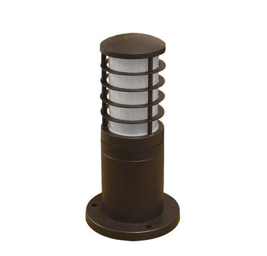 Imagine STALP 7114 ALUMINIU CILINDRICA RUGINIU IP54 E27 30cm