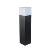 Imagine STALP ALUMINIU PATRAT GRAFIT IP54 E27 25cm