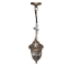 Imagine Corp cu lant policarbonat 931 "PT" h:84cm RUSTIC E27 IP44