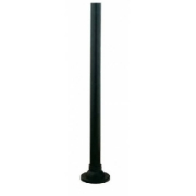 Imagine STALP ALUMINIU NEGRU F60mm 0.70m