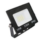 Imagine Proiector 10W SMD LED lumina calda (3000k) negru - 4y