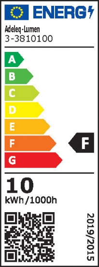 Imagine Proiector 10W SMD LED lumina calda (3000k) negru - 4y