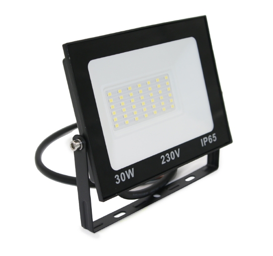 Imagine Proiector 30W SMD LED lumina calda (3000k) negru - 4y