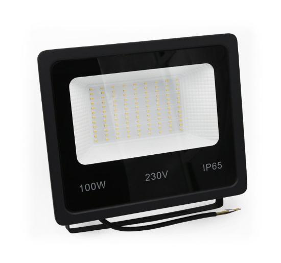 Imagine Proiector 100W SMD LED lumina alba (4000k)  negru - 4y