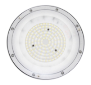 Imagine Lumina "UFO" clopot cu LED 200W 6200k IP65 230V negru