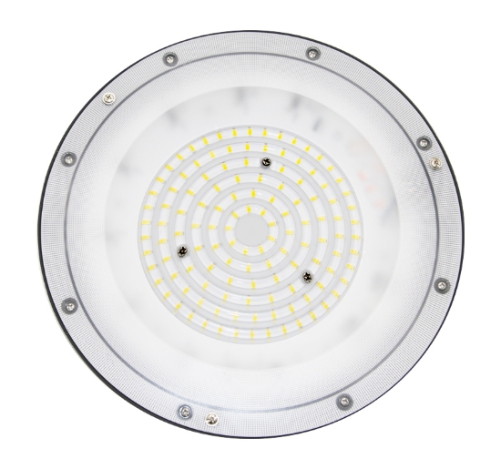 Imagine Lumina "UFO" clopot cu LED 200W 6200k IP65 230V negru