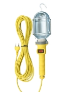 Imagine LAMPA PORTABILA "plastic" CU CABLU 10m SI INTRERUPATOR E27 230V