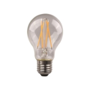 Imagine Bec cu LED FILAMENT A60 Transparent 7W 806lm E27 3000K 220-240V EUROLAMP 147-78032