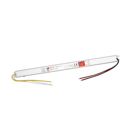 Imagine TRANSFORMATOR PENTRU LEDURI 240V/12VDC 48W aluminiu INGUSTE