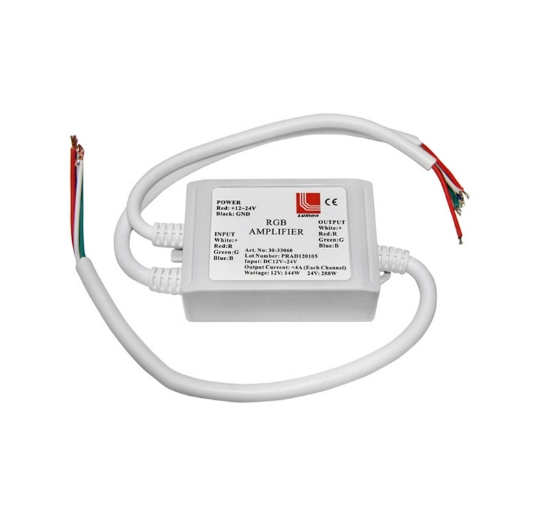 Imagine AMPLIFICATOR DE PUTERE pentru BANDA LED RGB 12A IP67
