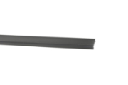 Imagine Profil Aluminiu COMPLET PT. ADANC pentru banda LED - 2metri - NEGRU