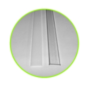 Imagine Capac Frontal Mat pentru Profil PT. OVAL LAT - 1ML