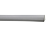 Imagine Profil Aluminiu COMPLET Colt pentru banda LED - 2metri - ARGINTIU