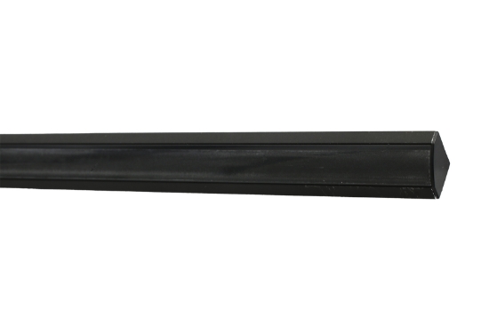 Imagine Profil Aluminiu COMPLET PT. Colt pentru banda LED - 2metri - NEGRU