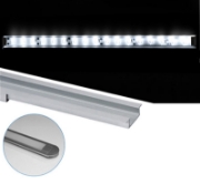 Imagine Profil Aluminiu ST. pentru banda LED - 1ML - ARGINTIU
